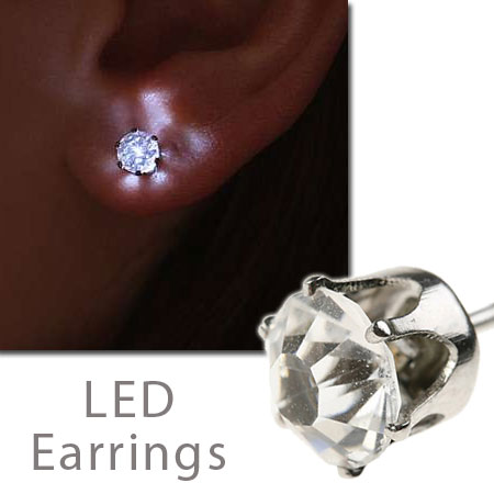 LED Crystal Earrings